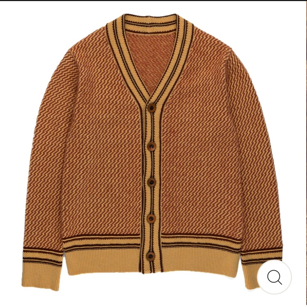 Cozy Beige Cable Knit Cardigan with Open Front